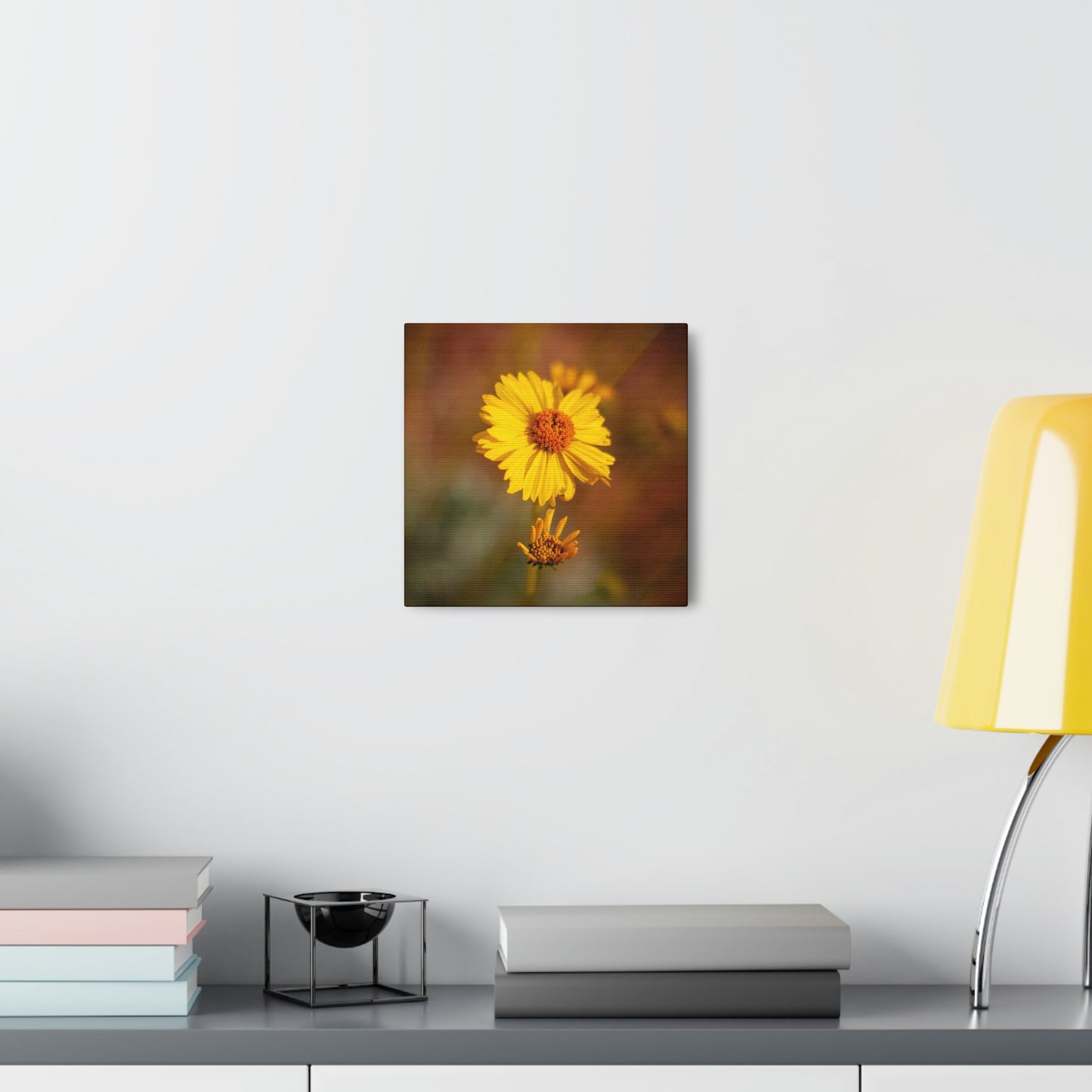 Yellow Wildflower Canvas 3