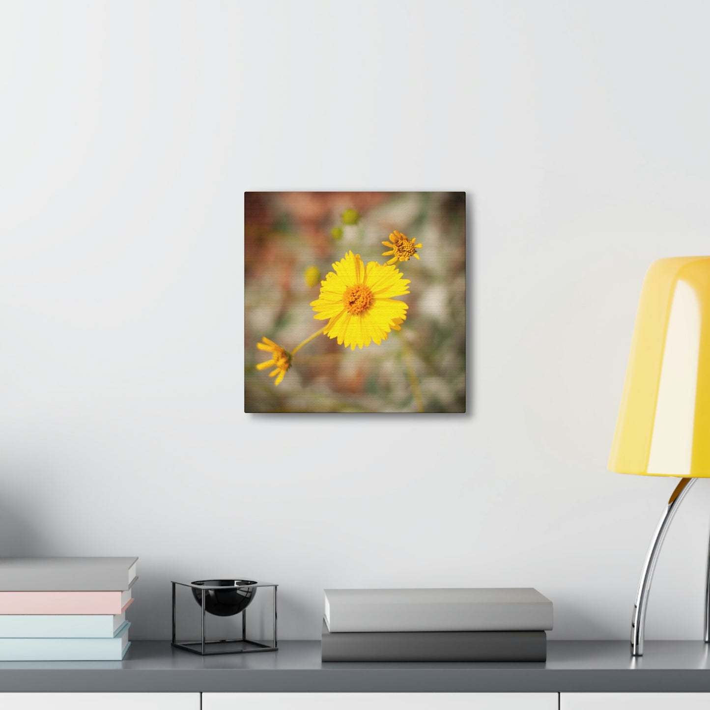 Yellow Wildflower Canvas 2