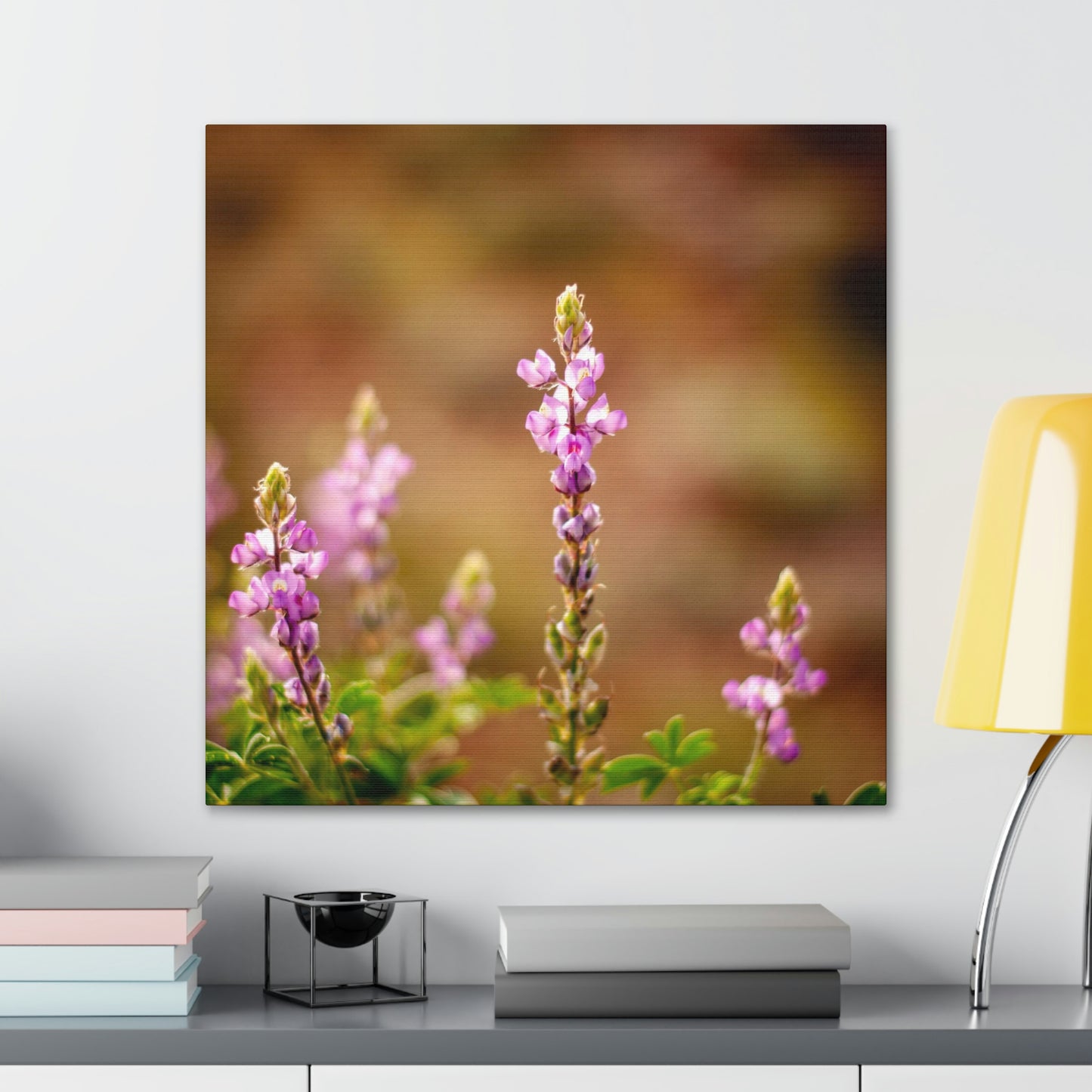 Purple Wildflower Canvas