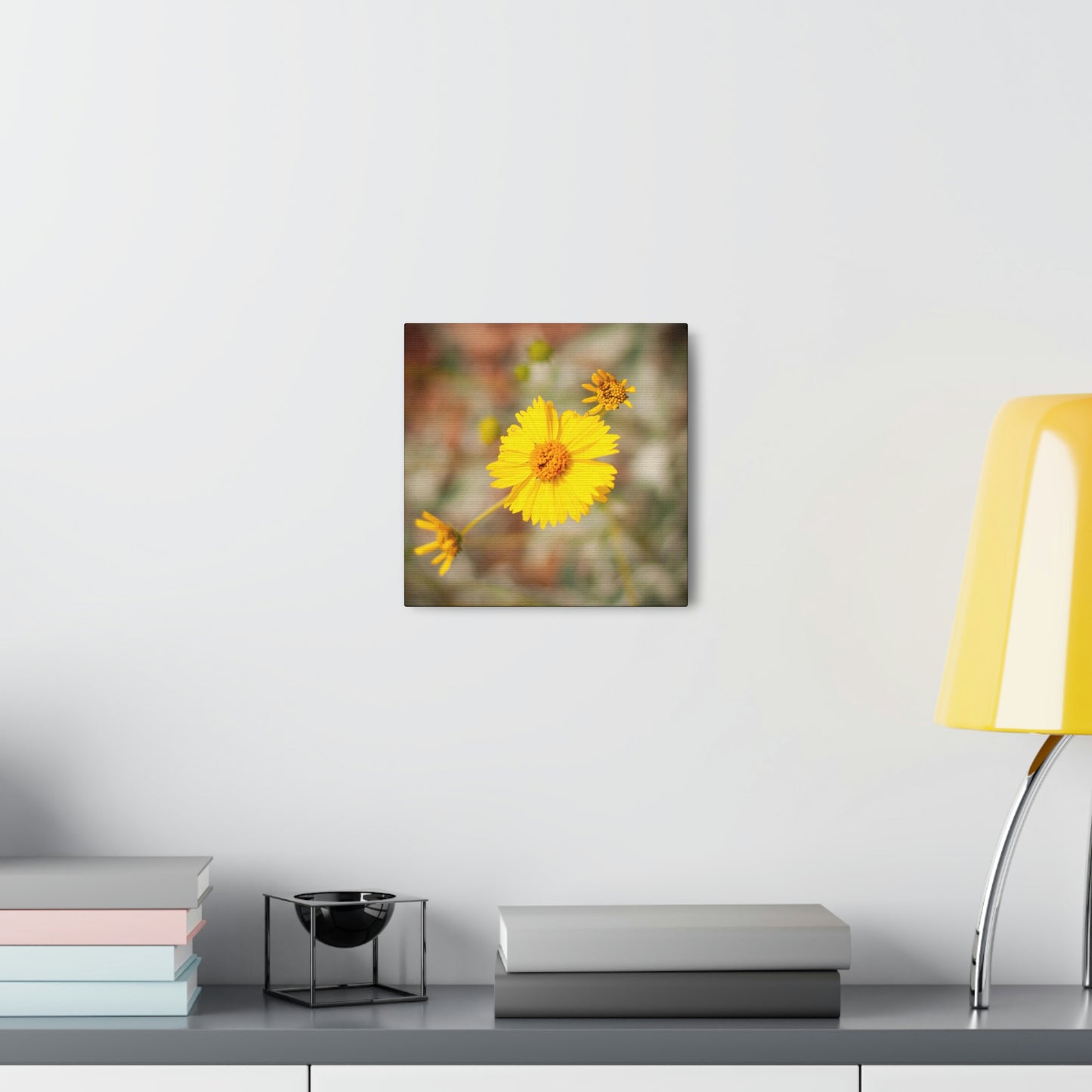 Yellow Wildflower Canvas 2