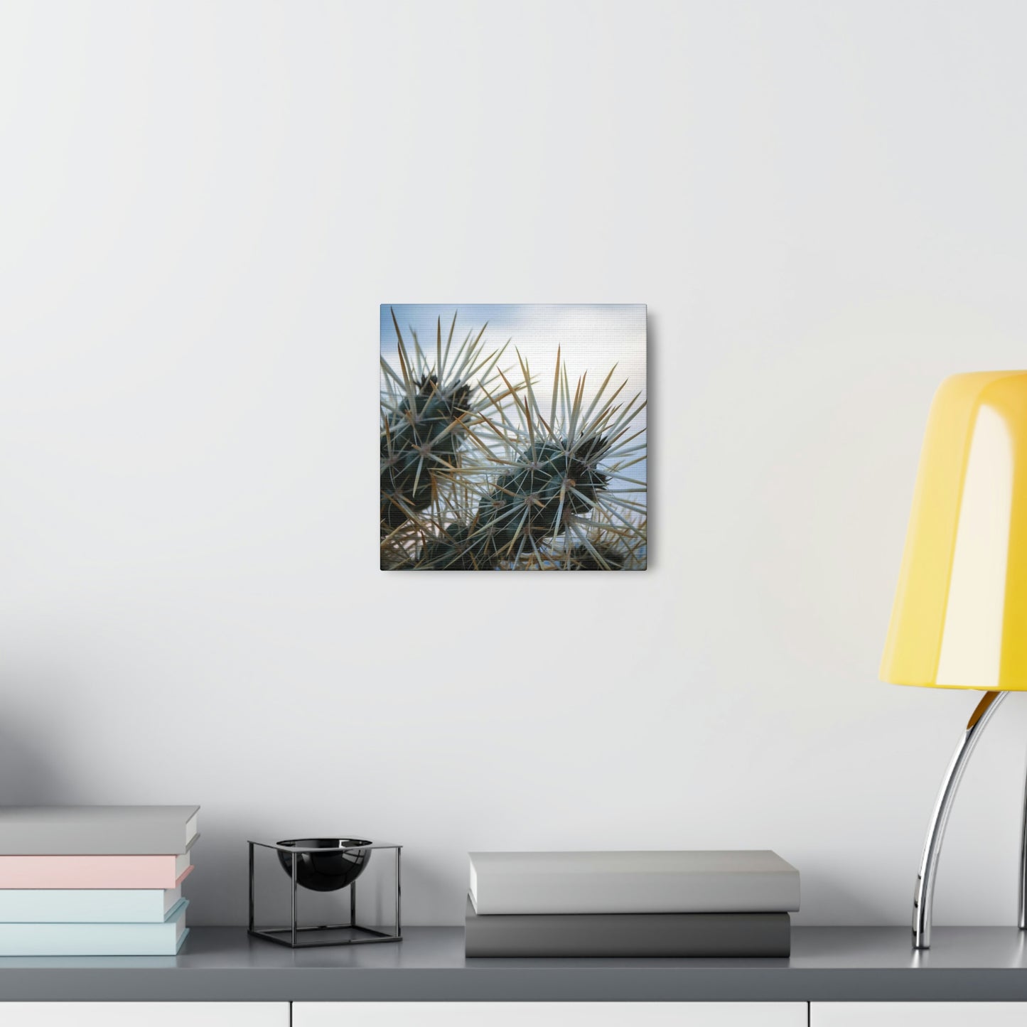 Teddybear Cactus Canvas Gallery Wrap