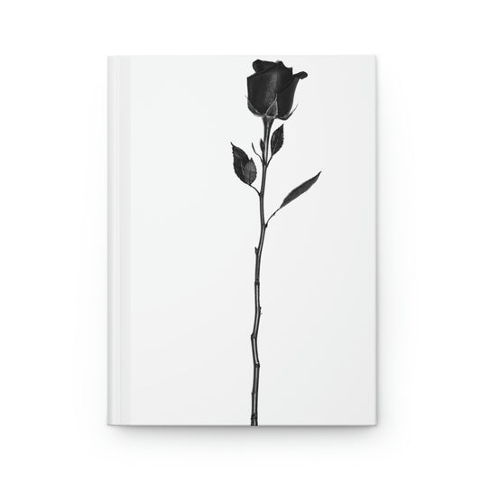 Signature Rose Hardcover Journal - White